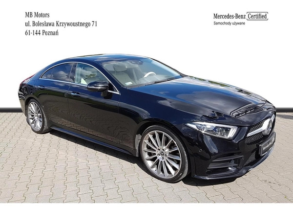 Mercedes-Benz CLS cena 204900 przebieg: 137380, rok produkcji 2019 z Wisła małe 379